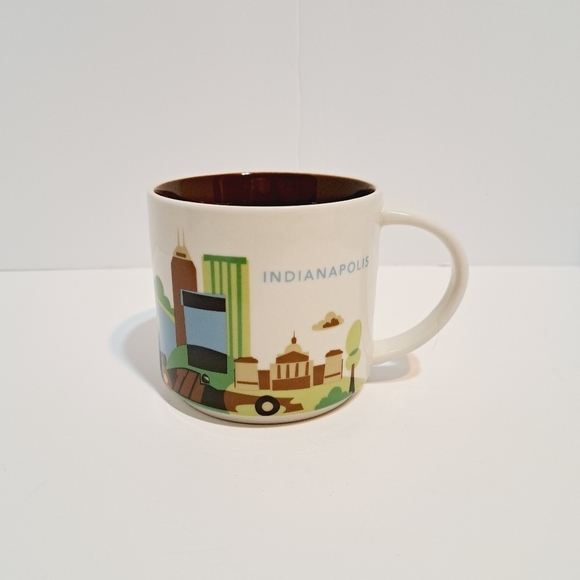 Starbucks You Are Here Collection Indianapolis 14oz Stoneware Mug - Picture 6 of 6